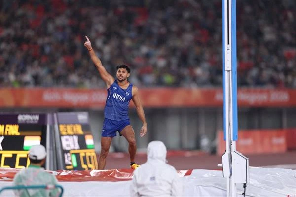 देव कुमार मीना ने एशियन गेम्स में नया राष्ट्रीय रिकॉर्ड बनाया